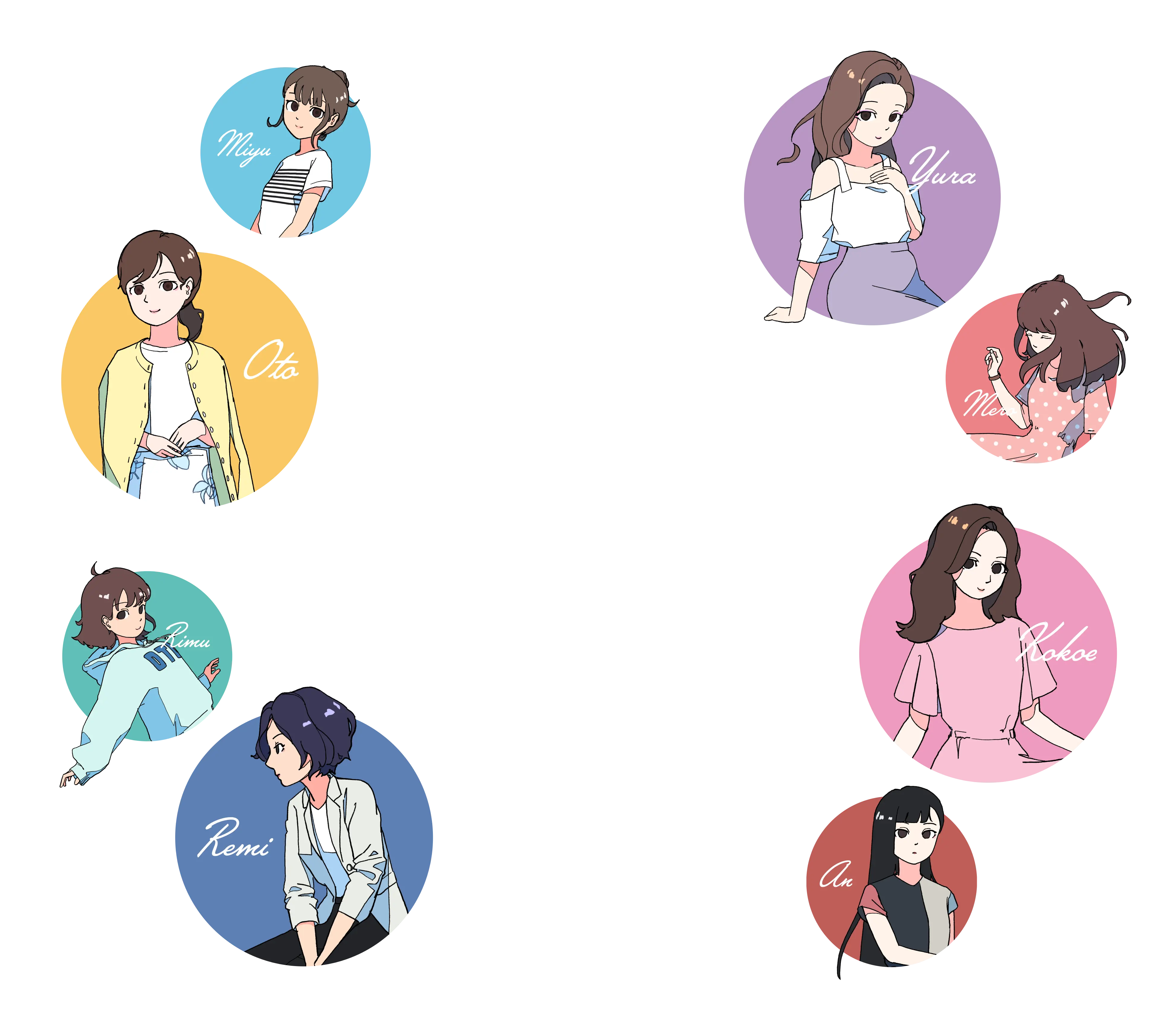 人気声優のリラックスボイスキャラクター