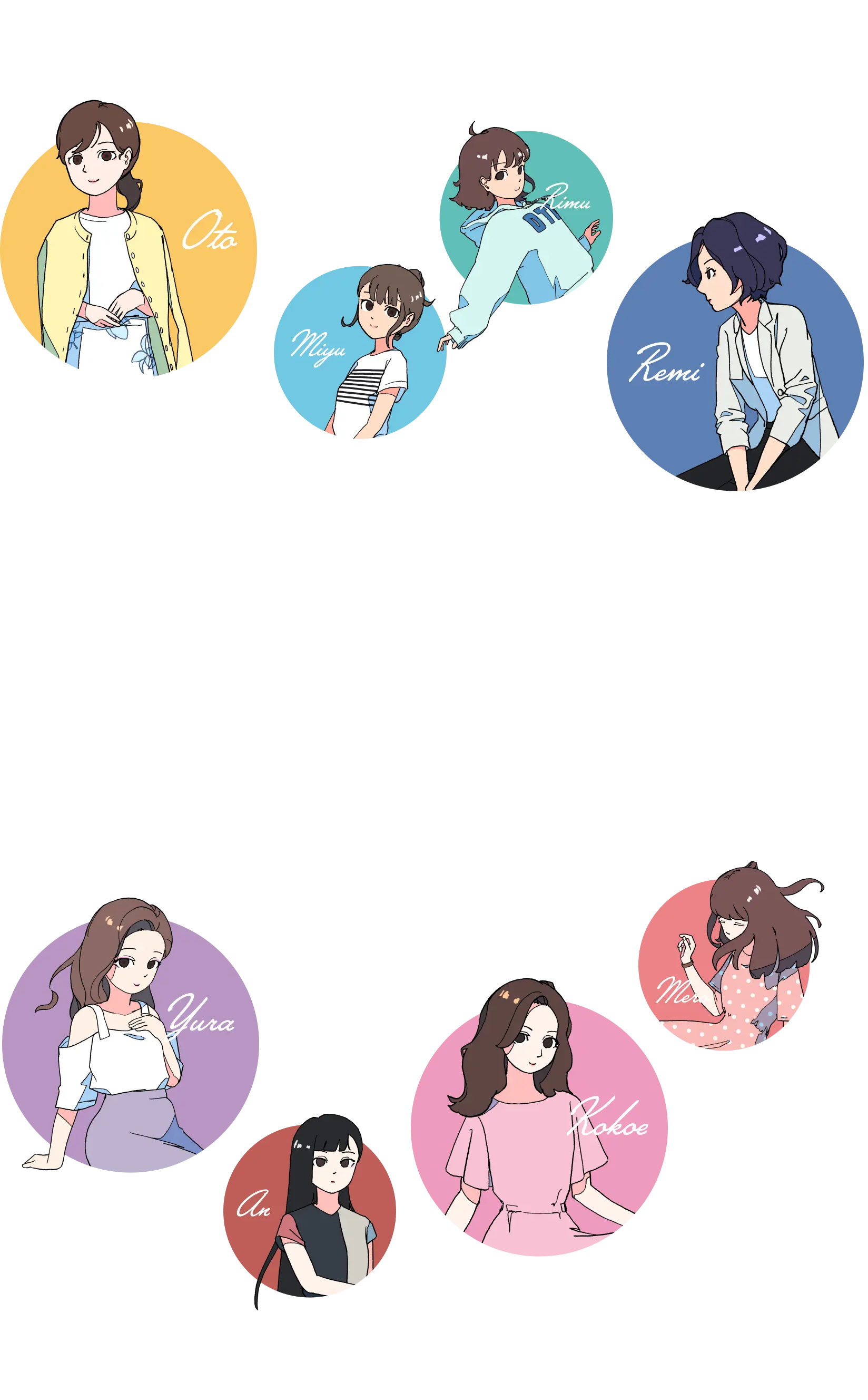 人気声優のリラックスボイスキャラクター